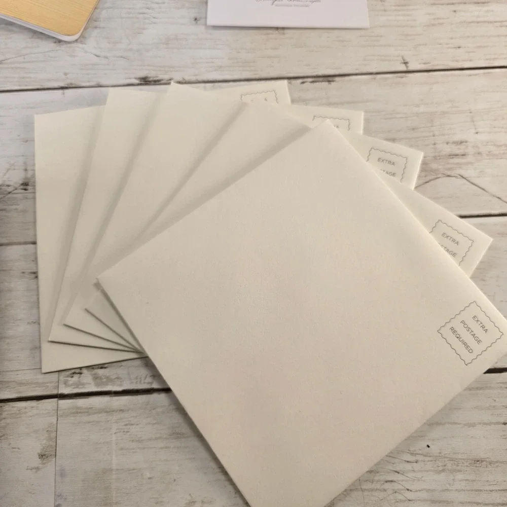 Papyrus Wood Veneer Greeting Cards Laser Cut Butterfly Floral‎ Set of 5